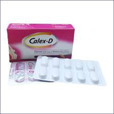 Tablet Calex-D 500mg+200iu (30pcs)